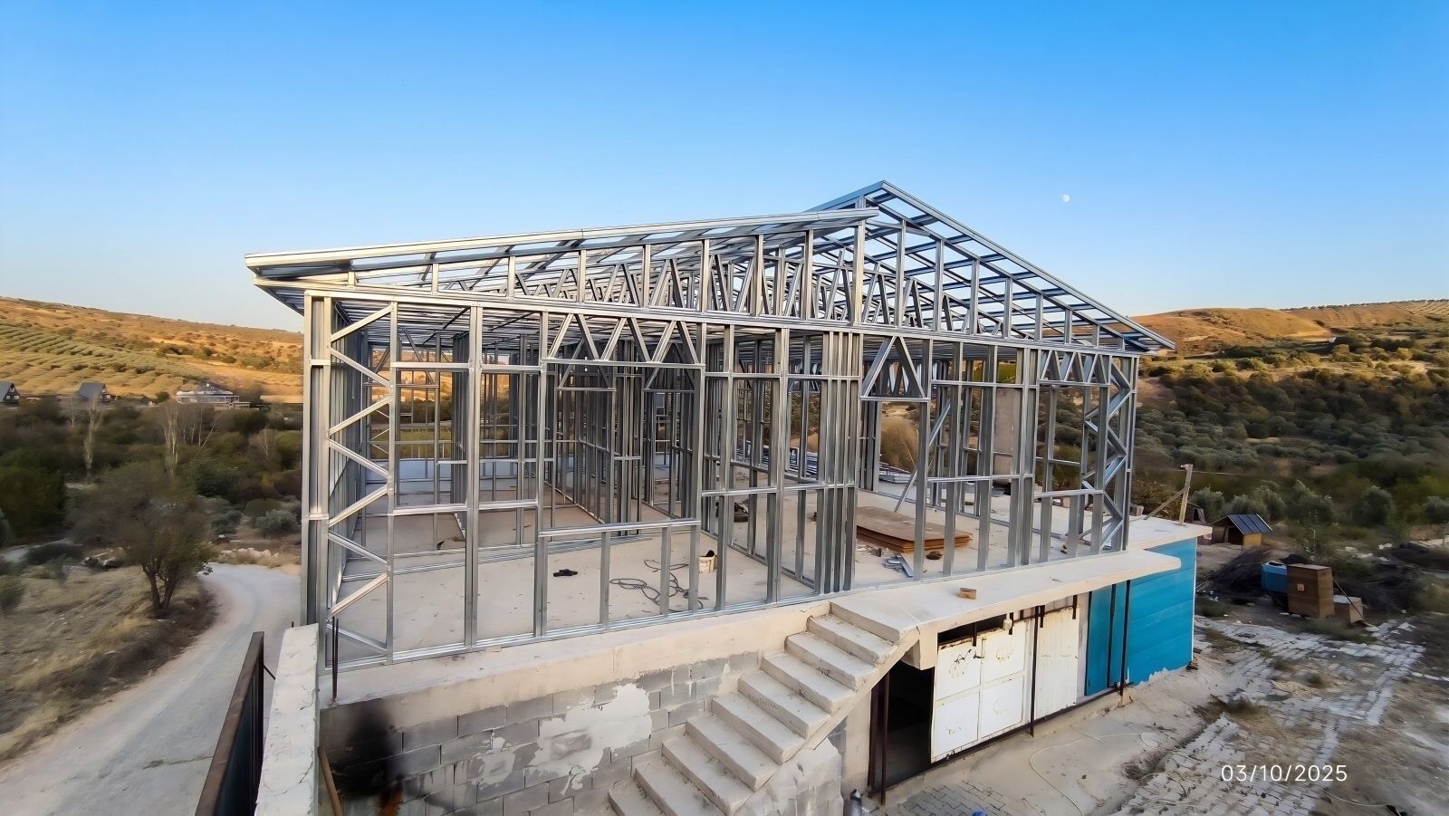 Modern Hafif Çelik Yaşam Alanı